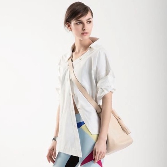 Zimmermann White Cotton Asymmetrical Shirt - Picture 3 of 10